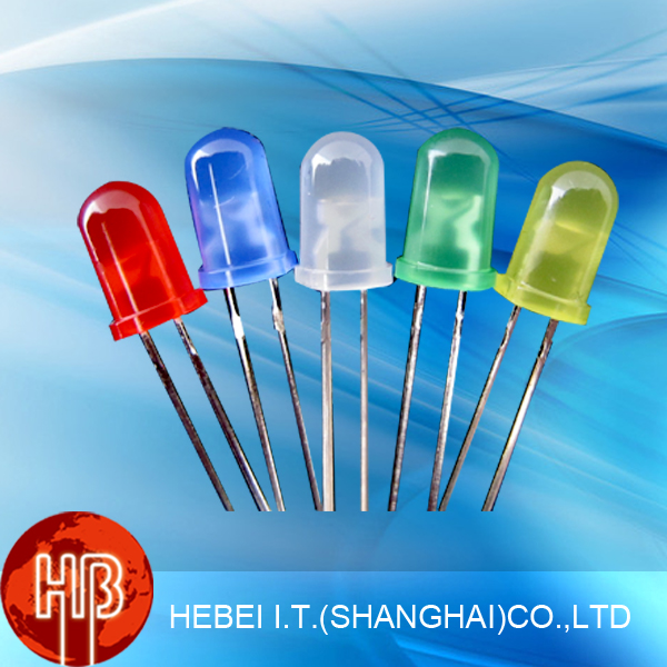 10 Mcd Rouge 857145 50 Huiyuan DEL 5003r4d-epb-p diode électroluminescente DEL 5 mm 5..