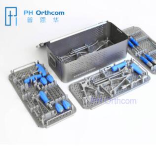 5.5mm and 6.0mm Spinal Fixation Instruments Set Pedicle Screws and Rods Instruments