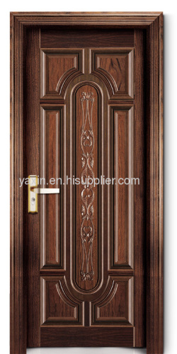 Solid wooden door