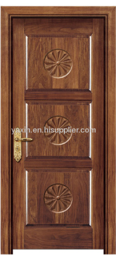 Solid wooden door