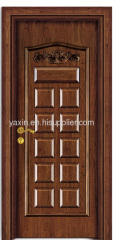 Solid wooden door