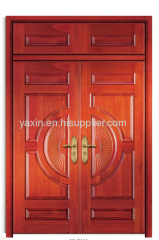 Solid wooden door