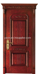 Solid wooden door