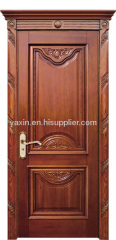 Solid wooden door