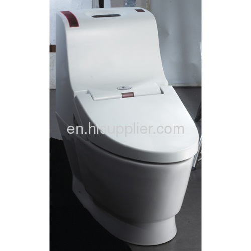 one-piece bathroom automatic toilet seat