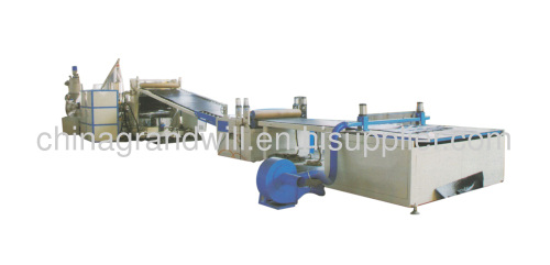 GW series plastic sheet extrusion line