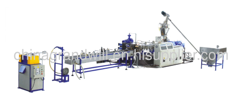 PE pipe production line