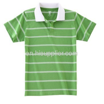 Striped Man's Polo Shirt