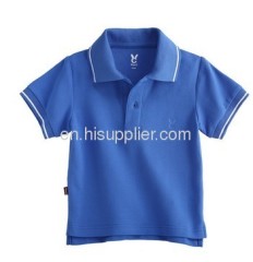 Blue color made of cotton Polo Shirt