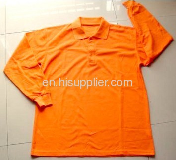 Orange color Man's Polo Shirt