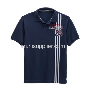 Turn down collar Man's Polo Shirt