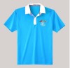 Man's Polo Shirt,river blue color