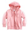 Children's sweater with hood pink color