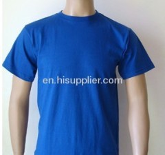 low Round neck T-shirt royal blue