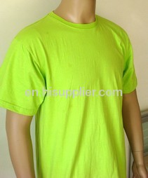 fruit green 100% low Round neck T-shirt