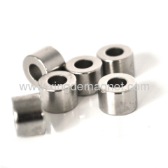 sintered permanent magnets with hole