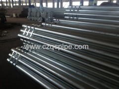 seamless steel pipe galvanized