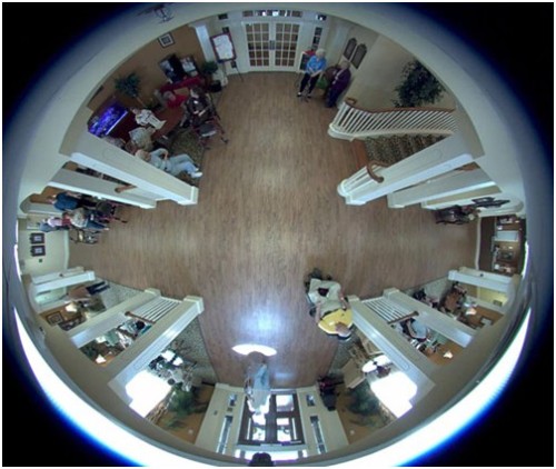 360° Panoramic UFO Camera with 360° fisheye lens