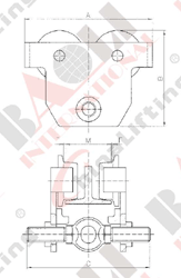 TROLLEY L1 TYPE PLAIN (DROP FORGED BEAM) 01232-L 01233-L 01234-L 01235-L