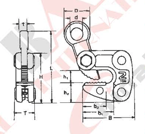 STRUCTURE CLAMP LC TYPE