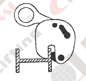 "I" BEAM CLAMP----LE TYPE