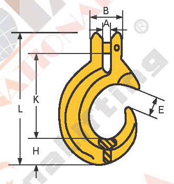 G80 CLEVIS "C" HOOK