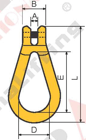 G80 CLEVIS REEVING LINK