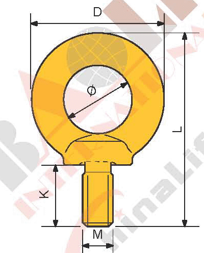 G80 EYE SCREW 25866 25867 25868 25869 25870