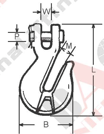 AUSTRALIAN CLEVIS GRAB HOOK