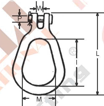 CLEVIS LUG LINK