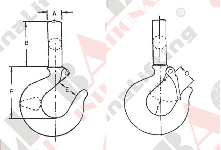 SHANK HOOKS 25567 25568