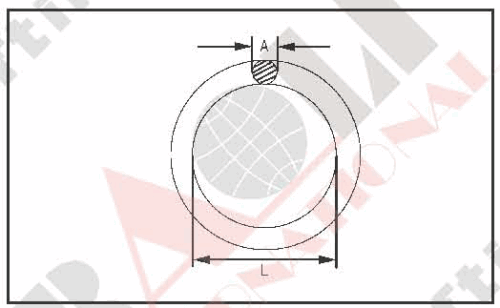 S.S. WELDED ROUND RING AISI: 304 or 316 28348S 28349S 28350S 28351S 28352S 28353S 28354S 28355S