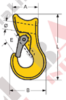 G80 SLIDING CHOKE HOOK