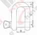 GRADE S DEE SHACKLE WITH SCREW PINS AS2741 20909 20910 20911 20912 20913 20914 20915