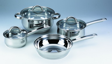 7pcs stainless cookware sets