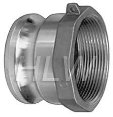 Cam lock groove coupling type A