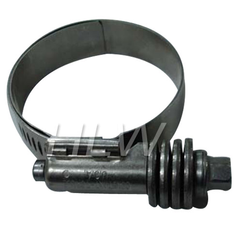 Constant torque hose clamp