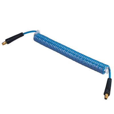 PU IN BRAID RECOIL HOSE WITH 1/4