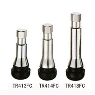 cap chrome plastic tire valve