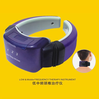 Low frequency neck therapy instrument