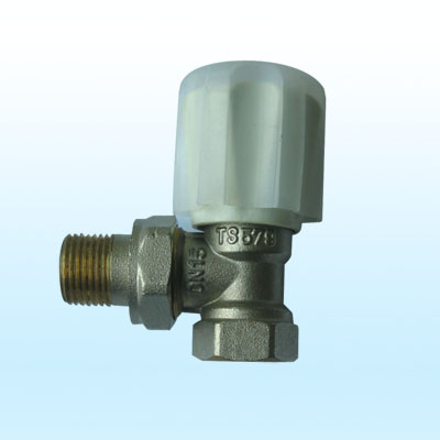 brass straight radiator valve