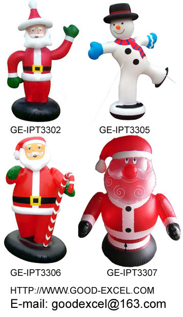 inflatable santa claus