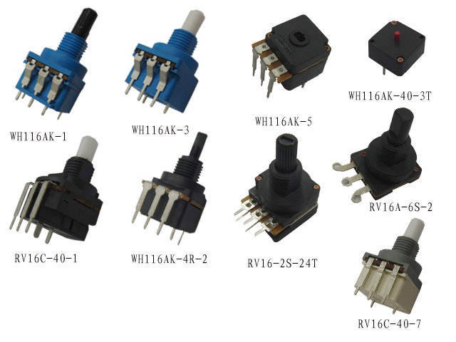 dimmer potentiometer,switch