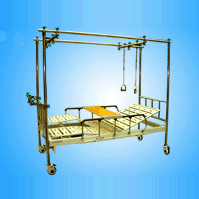 Orthopedics traction bed