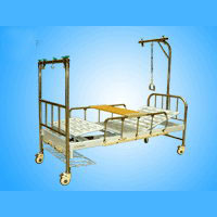 New type double arms orthopedics traction bed