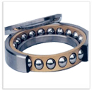 Single-row angular contact ball bearings