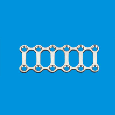 Titanium Bone Plates, used for comminuted fracture (Thickness=1.0 mm)