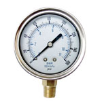 liquid filled pressure gauge