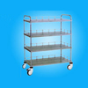 Stainless Steel Tube Trolley for Test Tube Frame