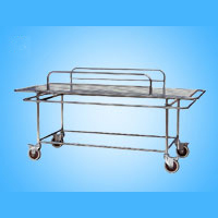 Stainless Steel Universal Wheel Stretcher Trolley